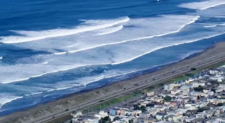 Alerta meteorológica en el Área de la Bahía por mareas altas y bajas temperaturas