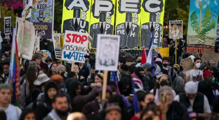 Protestas en San Francisco contra cumbre APEC: Activistas denuncian abusos ambientales y condiciones laborales