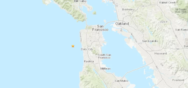 Sismo de magnitud 3,4 sacude la costa de San Francisco