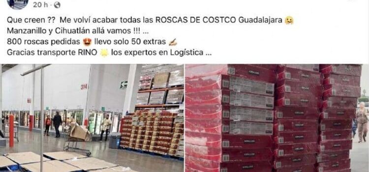 Influencer y «emprendedora» compra 800 roscas de Costco para revender