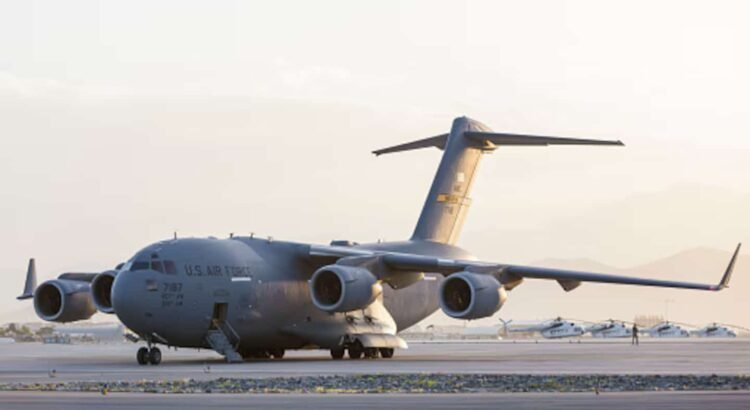 El avión del “fin del mundo” aterrizó Washington