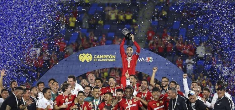 Toluca conquista el Campeón de Campeones por quinta vez; vuelve a vencer al América en una final