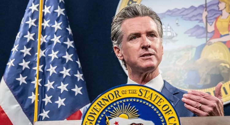 El gobernador de California se erige como el ‘anti-Trump’