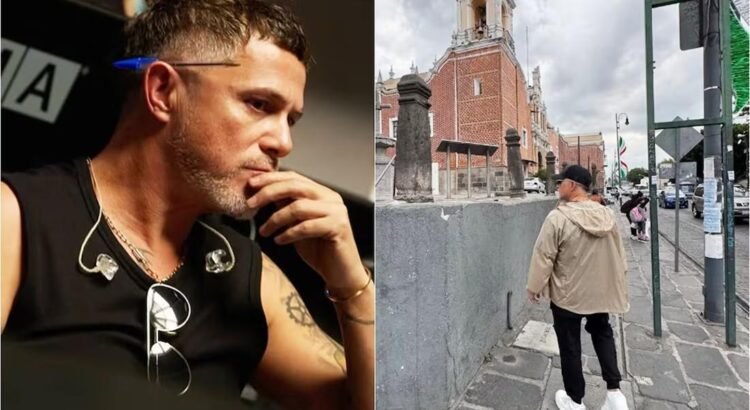 Alejandro Sanz pasea por las calles de Puebla y nadie lo reconoce