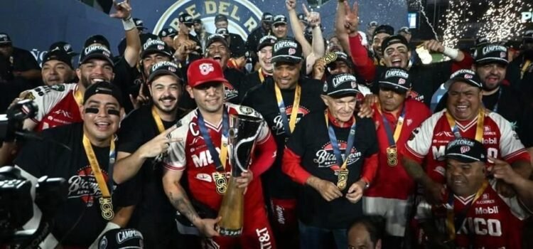 ¡Diablos Rojos del México se coronan bicampeones de la Liga Mexicana de Beisbol!