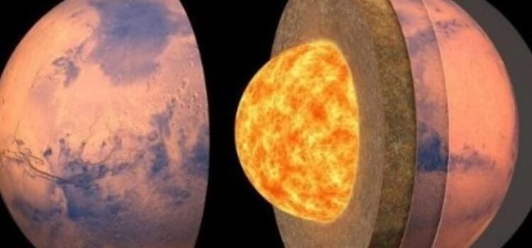 Núcleo de Marte no es totalmente líquido: hallan una parte sólida en su interior