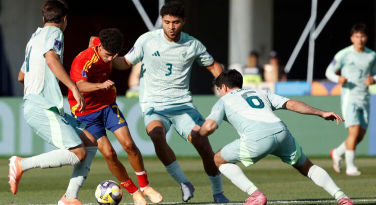 México empata 2-2 contra España en el Mundial Sub 20
