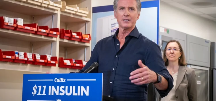 California comenzará a vender insulina a bajo costo desde enero de 2026