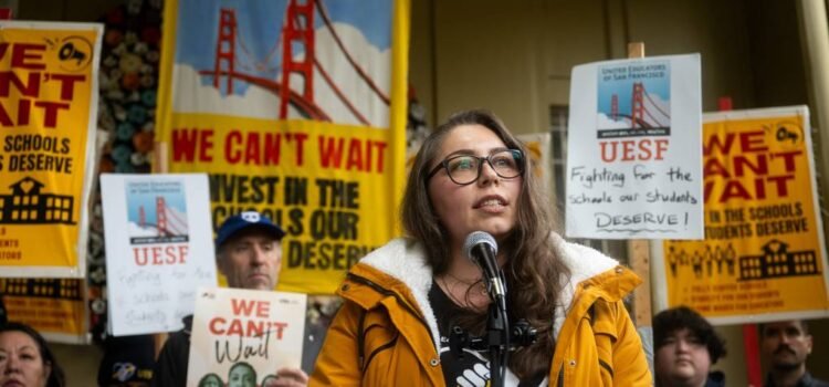Los maestros de San Francisco dan un paso clave hacia la huelga