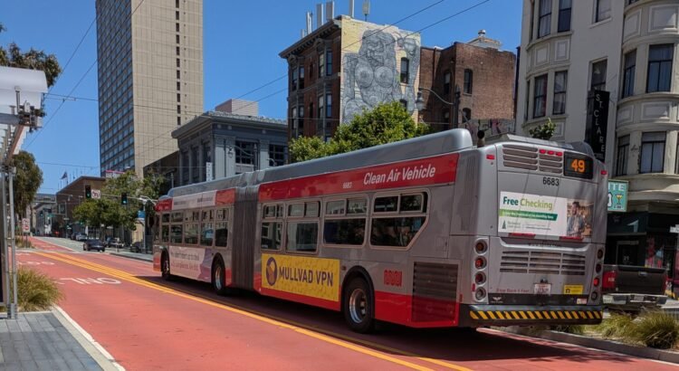 San Francisco obtiene financiación federal para nuevos autobuses híbridos San Francisco obtiene financiación federal para nuevos autobuses híbridos