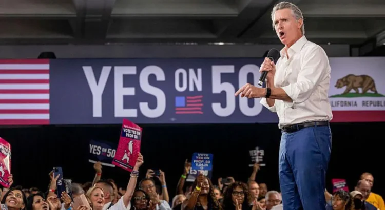 California aprueba abrumadoramente la Proposición 50; los demócratas lo celebran.